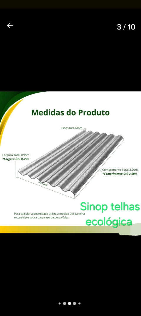 Telhas Ecológica Ambiplac